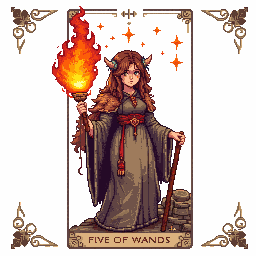 Five of Wands